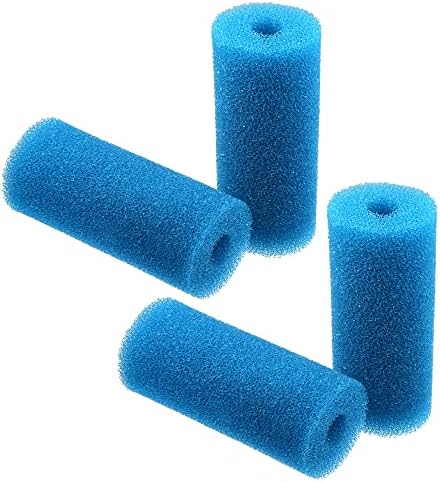 VOCOSTE 4 kom Aquarium pre Filter Foam Roll, Aquarium Foam spužvasta rola usisni filter poklopac dodatna oprema za akvarijum, plava,