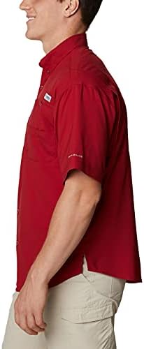 Columbia NCAA Alabama Crimson Tide Muška Tamiami kratka rukava, mala, ALA-crveni baršun