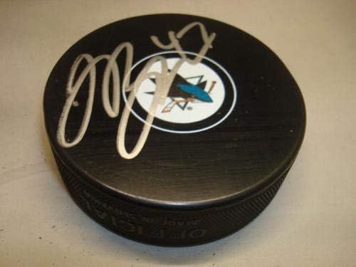 Joakim Ryan potpisao San Jose Sharks Hockey pak sa autogramom 1A-autogramom NHL Paks
