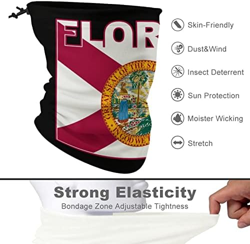 Državna Zastava Floride Prozračni Šal Za Lice Moderan Šal Za Vratna Gamaša Bandane Topla Maska Za Lice Bešavna Traka Za Glavu