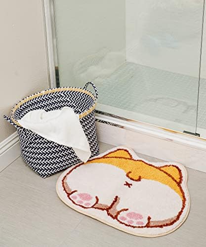 Nayothecorgi Corgi Carton Fluffy Mat Za Vrata-Stražnjica